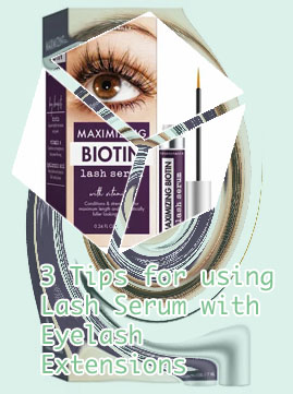 Lash serum for extensions