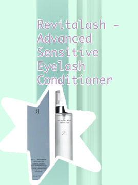 Revitalash for sensitive eyes