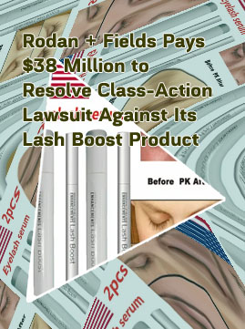 Rodan and fields eyelash growth serum