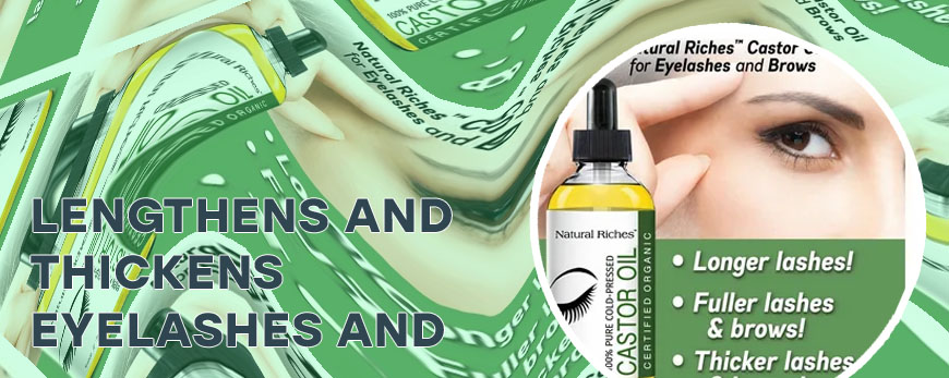 What promotes eyelash growth